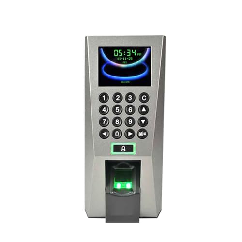 JOJIDE Uhr in Maschine, F18 USB/IP, biometrische Fingerabdruck-Anmeldeerkennung, Zugangskontroll-Maschinensystem, elektrisches Schloss, für Mitarbeiter und kleine Unternehmen (F18-WLAN, Französisch) JOJIDE Uhr in Maschine, F18 USB/IP, biometrische Fingerabdruck-Anmeldeerkennung, Zugangskontroll-Maschinensystem, elektrisches Schloss, für Mitarbeiter und kleine Unternehmen (F18-WLAN, Französisch) von JOJIDE
