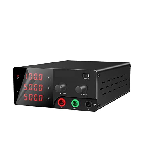Labornetzteil, 900W Professionelles Schaltnetzteil DC 0-30V 0-20-30A Einstellbares Labornetzteil Konstantspannung Digital Variable(0-100V 0-5A) von JOJIDE