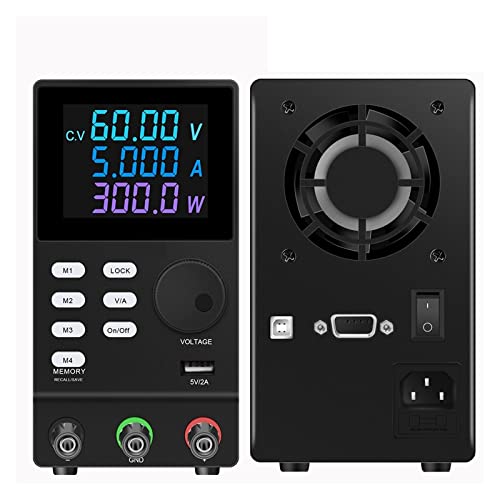 Labornetzteil, USB DC Programmierbare Netzteil Labor Software Wartung Werkbank 30V 10A Spannung Strom Regler(SPPS605DR BLack) von JOJIDE