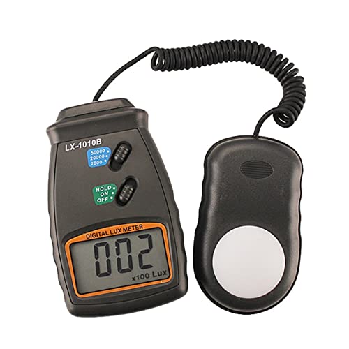 Light Meter, Lx1010b. Illuminometer 3 Range Digital LCD 50.000. Lux Meter Photometer Luxmeter Lichtmesser mit Aufbewahrungstasche(2) von JOJIDE
