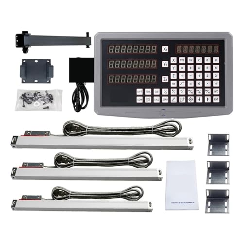 Linearencoder, Drehmaschine Mühle digitales Auslesenmetall Sds6-3v. Lineares Encoder-Kit einstellen 5U 5V TTL. Waagen Abmessungen 10. 0mm Bis 1000 mm(SDS6-3V DRO Set) von JOJIDE