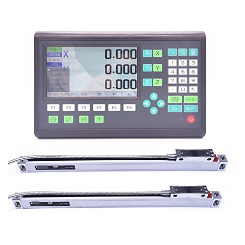 Linearencoder, Drehtier-Frässet 2-Achsen-Digitalanzeige LCD AC110V / 220 Und 2 Teile Linearglas Skala optische Encoder-Lineale Linearencoder, Drehtier-Frässet 2-Achsen-Digitalanzeige LCD AC110V / 220 Und 2 Teile Linearglas Skala optische Encoder-Lineale von JOJIDE