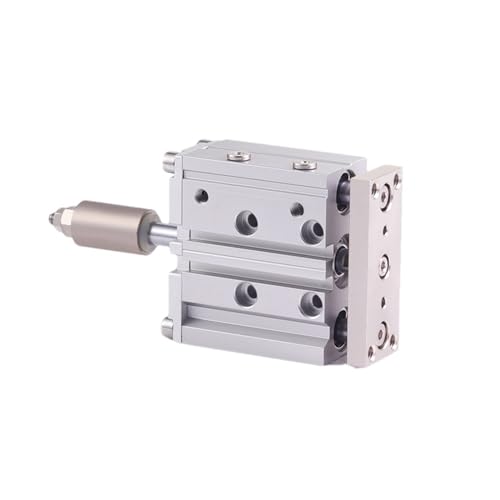 Luftzylinder, TCLJ32 TCLJ40 Bohrung 10-175 Kompakter pneumatischer Luftzylinder mit Führungsstangenzylinder TCLJ40-20 TCLJ32-20 TCLJ40-30(TCLJ40X100-50) von JOJIDE