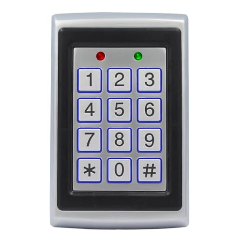 Magnetisches Türschloss 125 Khz RFID Metall Zugangskontrolle Tastatur Wasserdicht Regenschutz Türöffner Elektronisches Schloss System Schloss Tastatur WG26 Ausgang(K7612N) von JOJIDE