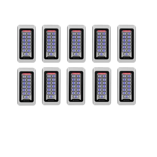 Magnetisches Türschloss T-AC03 Türzugangskontrollsystem RFID IP68 Wasserdichte Wiegand 26-Bit-Tastatur mit 2000 Benutzern for das Home Office im Lager(10pcs Access Control) von JOJIDE