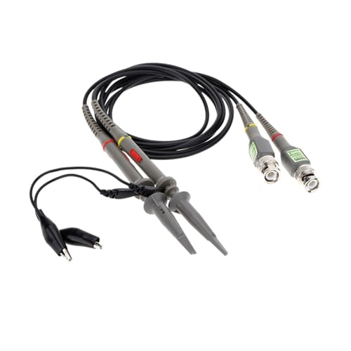 Oszilloskop, DSO154Pro 320 * 240 Auflösung 2,4-Zoll-TFT-Farbbildschirm Digitales Oszilloskop 40MSa/s Abtastrate Unterstützung Signalgenerator(P6100 2Pcs) von JOJIDE