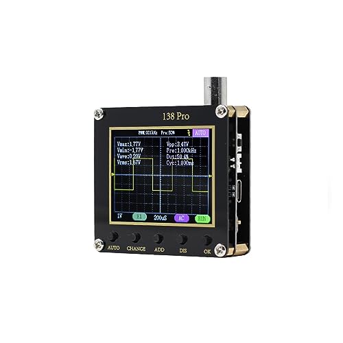 Oszilloskop, Tragbares automatisches 3-Trigger-Modi-Digitaloszilloskop, 200-kHz-Oszilloskop, Spannungsmessgerät(High end) von JOJIDE