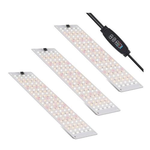 Pflanzenlampe, Vollspektrum-Wachstumslicht for Pflanzen, 540 LEDs, Wachstumslichter for Zimmerpflanzen, Wachstumslampe unter dem Schrank mit Timer, 6 dimmbare Stufen, geeignet for das Pflanzenwachstum von JOJIDE