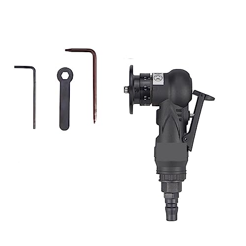 Pneumatische Anfaspistole, Anfaswerkzeug, Luft-Mini-Schleifmaschine, Entgraten, Anfasen, Trimmmaschine for Metallreparatur, 30000 U/min(Black Combo 2) von JOJIDE