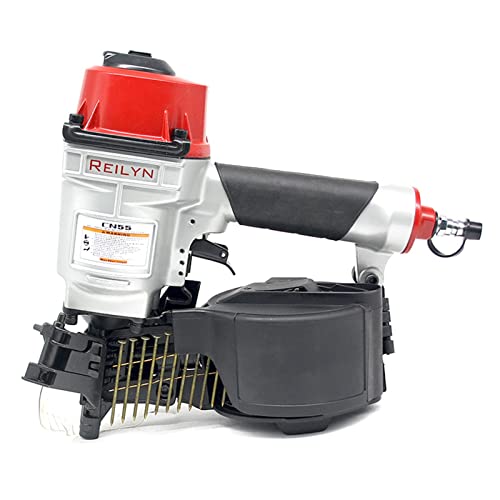 Reisn-Paletten-Spulennagler Cn55 cn70 cn80. Pneumatische Luftnagler for Holz Arbeitsmöbel Dach Sheating Werkzeug Luftnagelhilfsmittel(CN55) von JOJIDE
