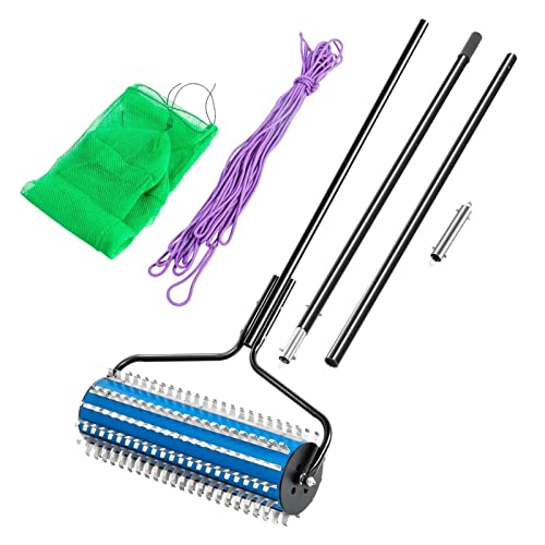 Roller Lake Unkraut Rake 12 Fuß 36 Zoll Clean Aquatic Gras(7 in) von JOJIDE