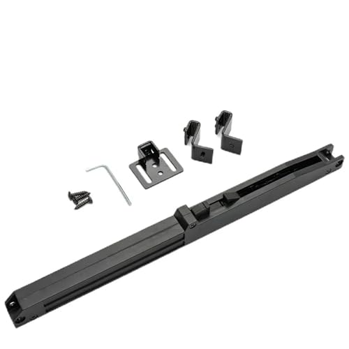 Schiebetürbeschlag, 2PCS Soft-Close-Mechanismus Tür Rutsche Dämpfer for Dämpfer Schiebe Barn Door Hardware Track Kit Möbel Hardware von JOJIDE
