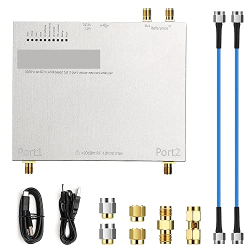 Spectrum Analyzer, Vektor -Netzwerkanalysator VNA 10 0KHz-6GHz messen tragbar VNA Analysator for Vektor -Netzwerkanalysator Antennen von JOJIDE