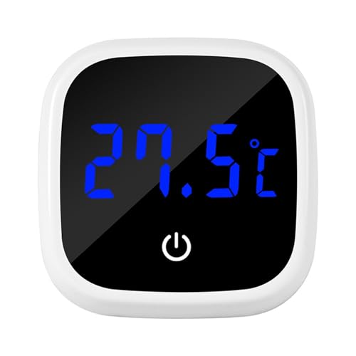 Wasserthermometer, 2Pcs Selbst-Adhesive Thermometer LED Digital Aquarium Mini Thermometer Touchscreen Temperatur Wasserthermometer, 2Pcs Selbst-Adhesive Thermometer LED Digital Aquarium Mini Thermometer Touchscreen Temperatur von JOJIDE