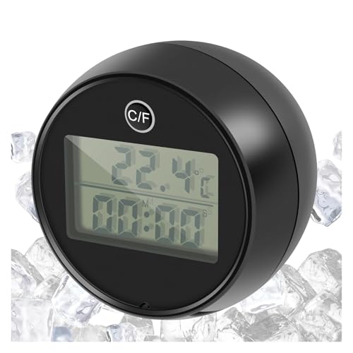 Wasserthermometer, Badethermometer Wassertemperatur Schwimmendes digitales Thermometer Praktisches Eisbadthermometer von JOJIDE