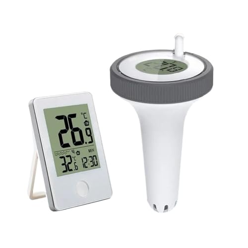 Wasserthermometer, Digitalthermometer Funk Poolthermometer Schwimmend Schwimmfähig for Pool Wasserthermometer, Digitalthermometer Funk Poolthermometer Schwimmend Schwimmfähig for Pool von JOJIDE