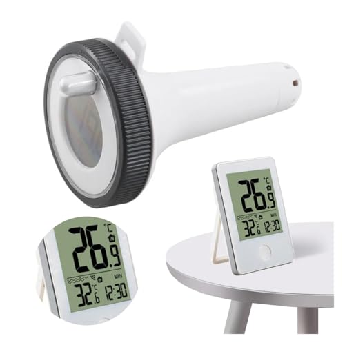 Wasserthermometer, Funkthermometer Poolthermometer Wassertemperatur Thermometer von JOJIDE