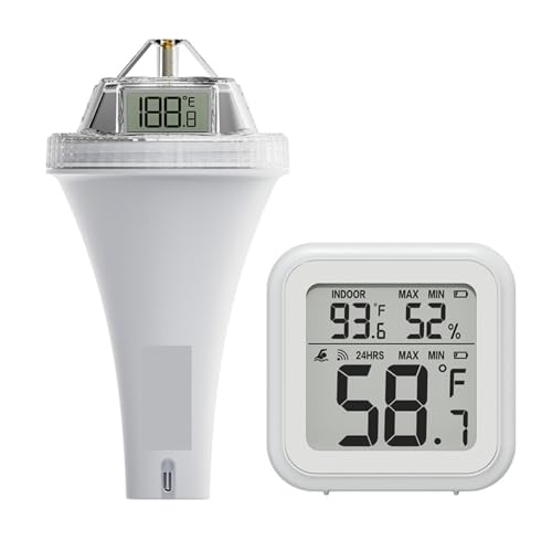 Wasserthermometer, Smart Pool Thermometer for Smart Thermometer Realize Fernbedienung verbindet von JOJIDE