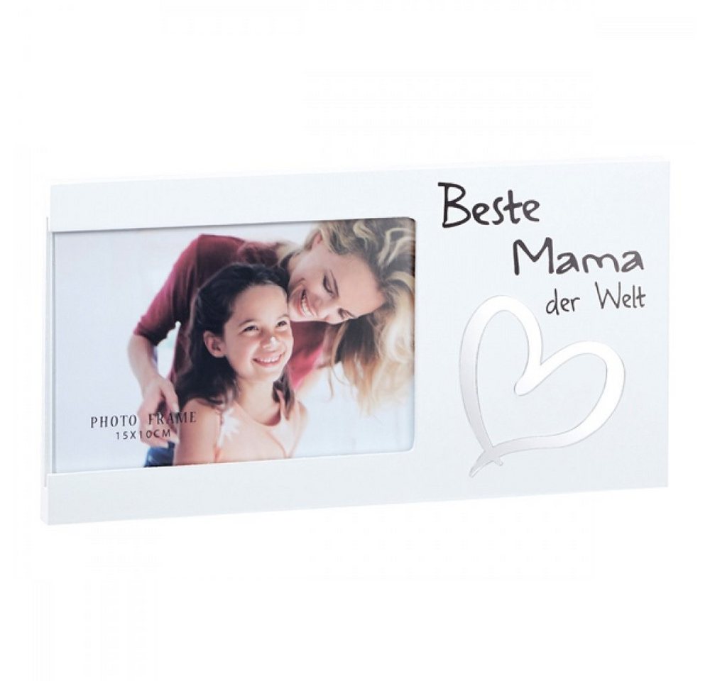 Bilderrahmen Bilderrahmen mit Spruch Beste Mama" ca. 25x13cm, für 1 Bilder" von JOKA international