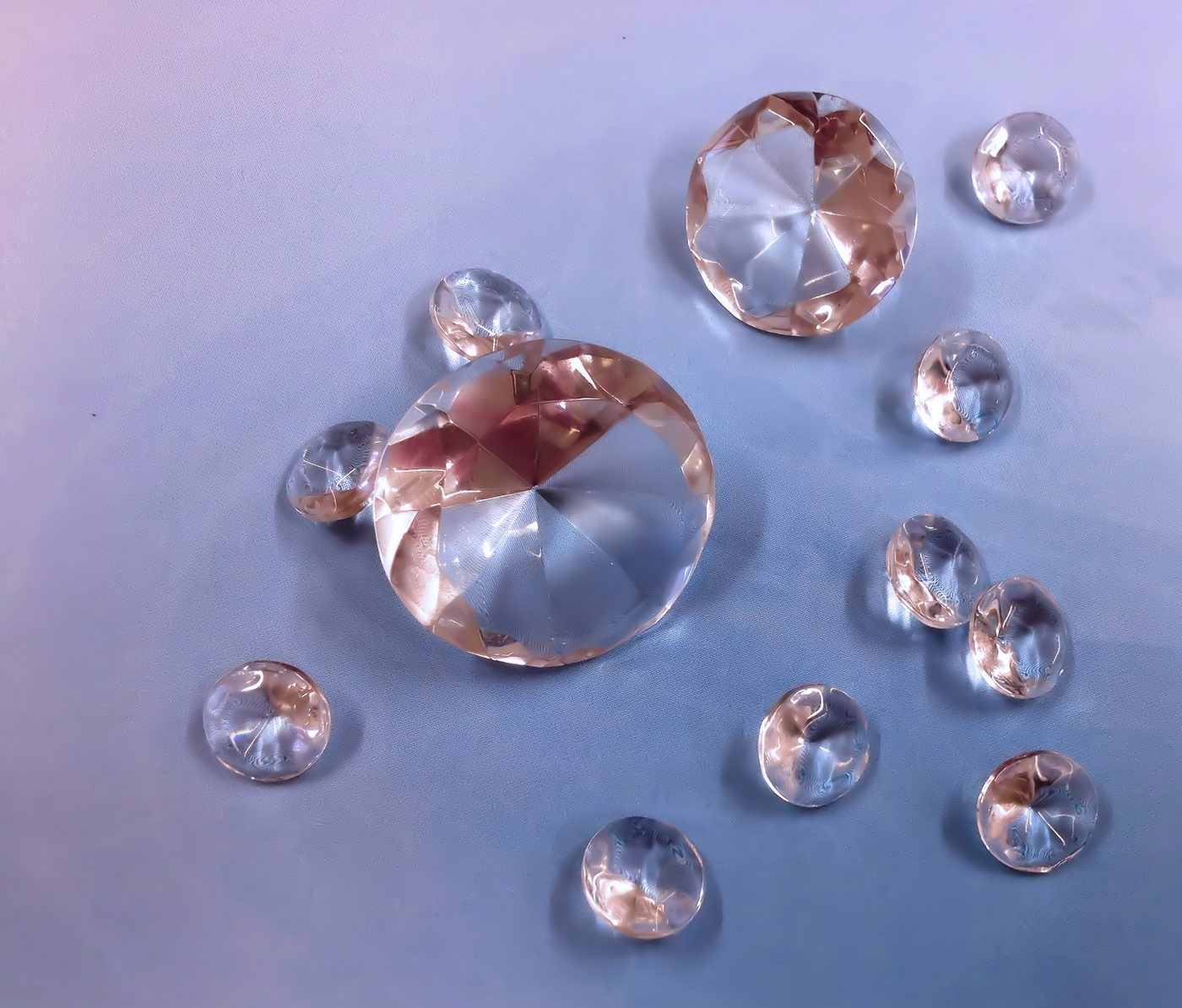 JOKA international Deko-Glas Deko-Diamanten, Kristallglas, 24 Stück (24 St) von JOKA international
