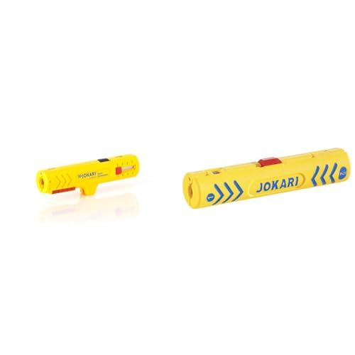 JOKARI T30150 Vielzweckabisoliermesser Nr.15 Kabel-D.8-13mm Litzen-D.0,2-4, 30150 & Entmanteler Secura Coaxi Nr. 1, 30600 JOKARI T30150 Vielzweckabisoliermesser Nr.15 Kabel-D.8-13mm Litzen-D.0,2-4, 30150 & Entmanteler Secura Coaxi Nr. 1, 30600 von JOKARI