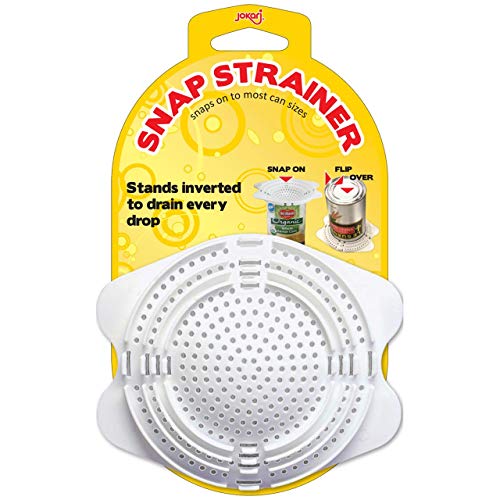 Jokari 06037 - Can Strainer Snap-On - Dosensieb - Spart Zeit, Reduziert das Durcheinander, Passt für die Meisten Dosengrößen - Einheitsgröße - Weiß - EINWEG Jokari 06037 - Can Strainer Snap-On - Dosensieb - Spart Zeit, Reduziert das Durcheinander, Passt für die Meisten Dosengrößen - Einheitsgröße - Weiß - EINWEG von JOKARI