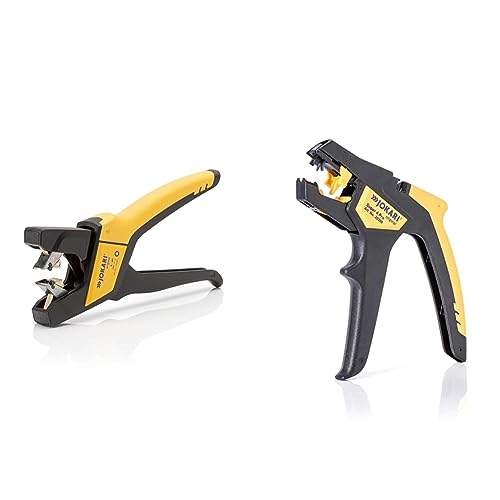 JOKARI Abisolierzange Nr. 6-16², 20090 & Super 4 Pro - Drahtabisolierer, Gelb, Chrom-Vanadium-Stahl, PVC-Leitungen, Solarflex-X PV1-F, 136 x 163 mm JOKARI Abisolierzange Nr. 6-16², 20090 & Super 4 Pro - Drahtabisolierer, Gelb, Chrom-Vanadium-Stahl, PVC-Leitungen, Solarflex-X PV1-F, 136 x 163 mm von JOKARI