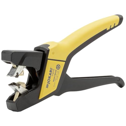 JOKARI®original Abisolierzange Sensor Special zum Abisolieren von Kabel und Leitungen (z.B. Sensor, Brandmelde-, Telefonkabel) 4,4 bis 7mm Ø, Art.Nr. 20300 von JOKARI