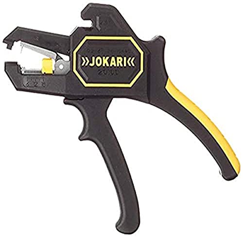JOKARI®original Abisolierzange Secura 2K zum Abisolieren von flexiblen und massiven PVC Leitern und Drähten 0,2 bis 6mm², Art.Nr. 20100 von JOKARI