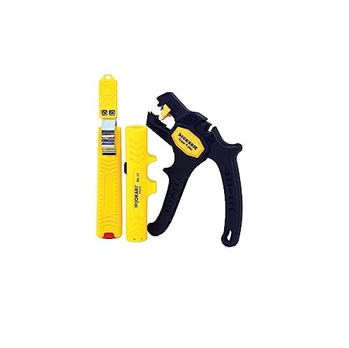 Jokari Kabelverarbeitungs-Set (mit Kabelmesser No. 28, Kabel-Entmanteler No. 12 und Abisolierzange Super 4 Plus, für Rundkabel Ø 8-28 mm) 490107 Jokari Kabelverarbeitungs-Set (mit Kabelmesser No. 28, Kabel-Entmanteler No. 12 und Abisolierzange Super 4 Plus, für Rundkabel Ø 8-28 mm) 490107 von JOKARI