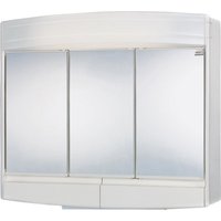JOKEY Spiegelschrank »Topas Eco«, 3-türig, LED, BxH: 60 x 53 cm - weiss von JOKEY