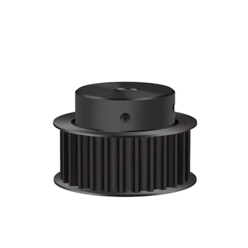 1 STÜCKE 50T 60 Zähne HTD 5M Schwarz Stahl Zahnriemenscheibe BF Typ 5M Synchronrad for Riemenbreite 20mm Bohrung 8-30mm Teilung 5mm(12mm 4x1.8mm,50 Teeth (1pcs)) von JOLGRDWS