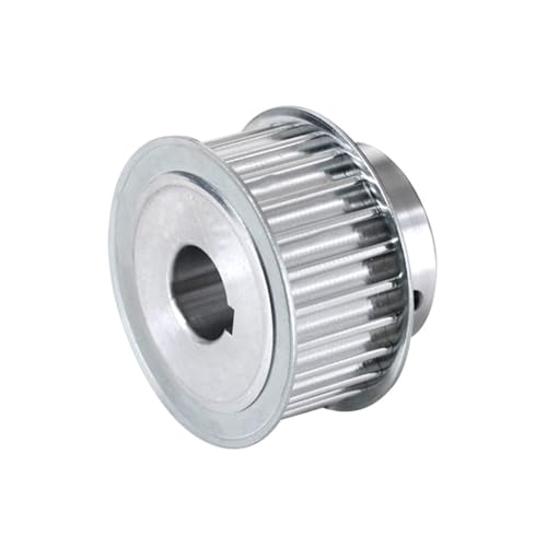 1 Stück 24 Zähne 25 Zähne HTD 8M Zahnriemenscheibe BF Typ 8M 24T 25T Synchronrad Riemenbreite 25mm HTD Zahnriemenscheibe 27mm (für Riemen 25mm)(10mm 4x1.8mm,24T) von JOLGRDWS