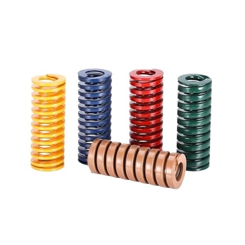 1 Stück Spiral-Kompressionsformfedern, Außendurchmesser = 20 mm, Innendurchmesser 10, Länge 20–70(20x10x55mm,Red) von JOLGRDWS