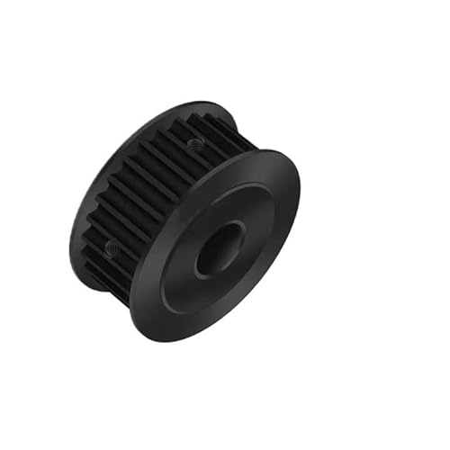 1 stücke HTD 5M 40T 50T 60 Zähne Schwarz Stahl Zahnriemenscheibe AF Typ Synchronrad for Gürtelbreite 20mm Bohrung 10-28mm Teilung 5mm(18mm-keyway6x2.8mm,40 Teeth) von JOLGRDWS