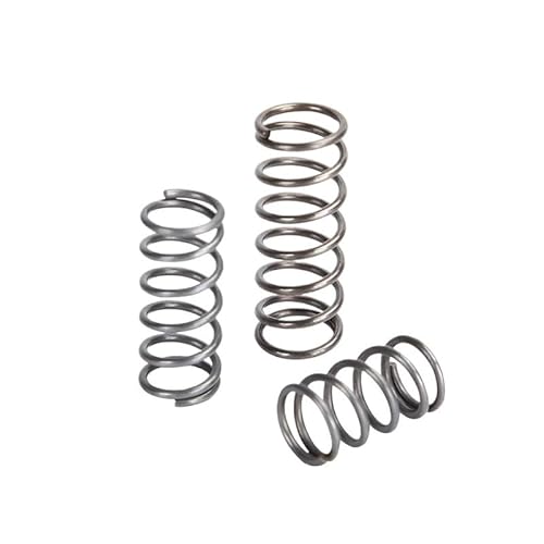 10 Stück 65Mn Druckfederdraht, Durchmesser 0,8/0,9 mm, Außendurchmesser 5–18, Länge 20–25(25mm (10Pcs),7mm/0.9mm) von JOLGRDWS