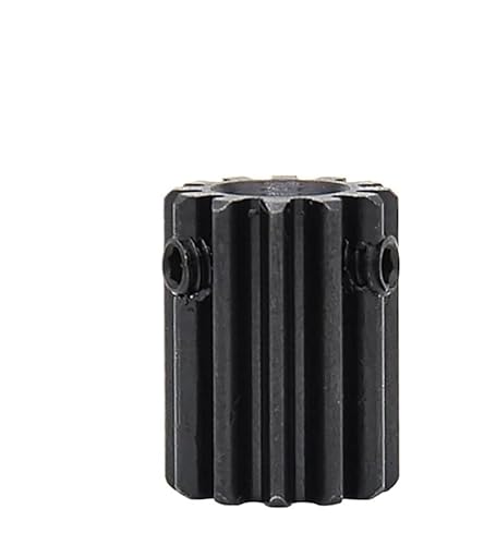 2 Stücke 1Mod 10T 12T 14T Ritzel Bohrung 4 5 6,35 7mm 45# Stahl Stirnradgetriebe Getriebe Zubehör Motorteile(4mm,14T) von JOLGRDWS