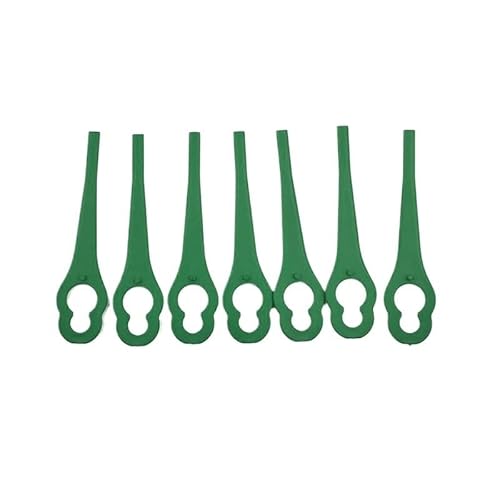 40 Stücke Mäher Klingen Kunststoff Klingen for 97699 2002706 FE220 for Ferrex for Aldi FAR 20-1 Gras Trimmer rasenmäher Teile von JOLGRDWS