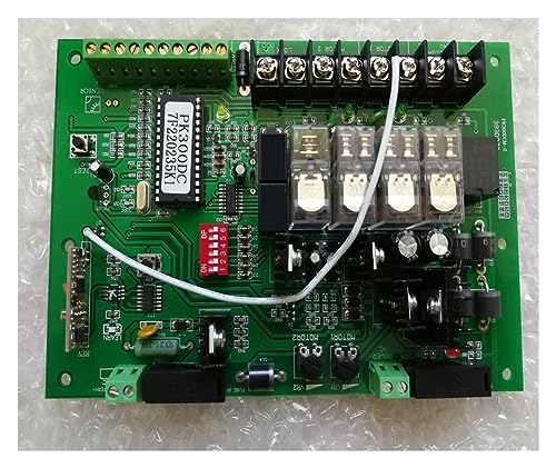 24VDC Swing Gate Opener Control Unit Motherboard Motor Controller Platine Karte for Solar 24VDC Swing Gate Motor Opener(2 remote control kit) von JOLIANE
