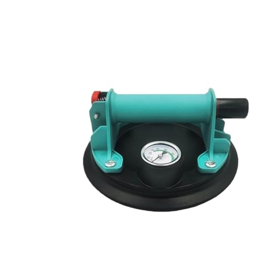 250 kg Vakuum-Saugnapf Tragfähigkeit Hochleistungsheber 8-Zoll-Handpumpen-Saugnapf for Granitfliesen Glas Manuelles Heben(Green) von JOLIANE