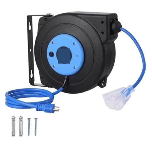 30 Fuß einziehbare Netzkabeltrommel 16AWG/3C SJTOW – Verlänrungskabel-Organizer for einfache Verwendung 30 Fuß einziehbare Netzkabeltrommel 16AWG/3C SJTOW – Verlänrungskabel-Organizer for einfache Verwendung von JOLIANE