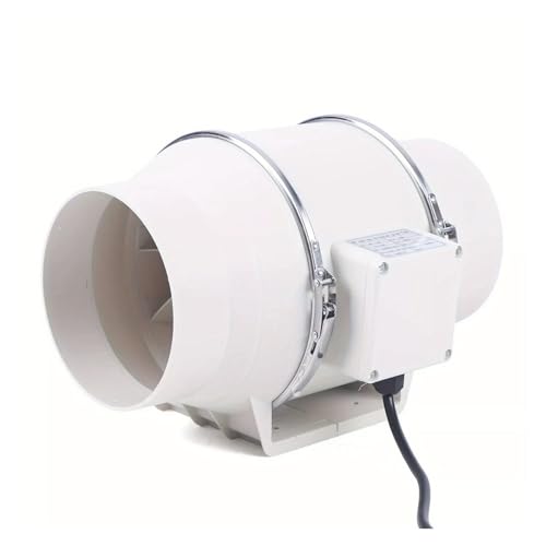 4'' 5'' 6 "Inline-Rohrventilator Belüftung Abluftgebläse Fans Leise for Rohrleitungen(4 Inch) von JOLIANE