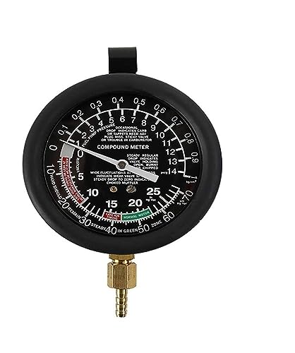 Auto Manometer Benzin Motor Kompression Tester Tester Meter Auto Benzin Gas Motor Zylinder(With box set2) von JOLIANE