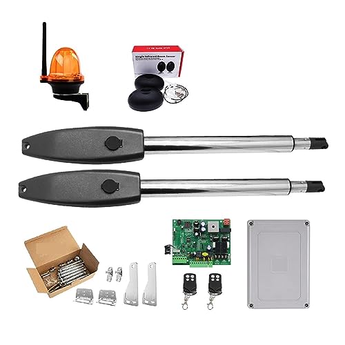 Automatischer Türöffnersatz, robuster Doppeltürantrieb for Doppelflügeltüren mit bis zu 16 Fuß oder 880 Pfund Wechselstrommotor(KIT B) von JOLIANE