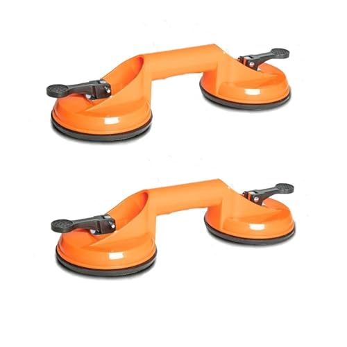 Ein-Klauen-Zwei-Klauen-Drei-Klauen-Fliesen-Saugnapf for Glasporzellanfliesen, starke Saugnäpfe, Vakuum-Adsorber-Befestigungs-Saugnapf(2claw 2PCS) von JOLIANE