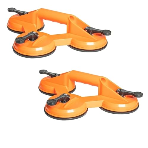Ein-Klauen-Zwei-Klauen-Drei-Klauen-Fliesen-Saugnapf for Glasporzellanfliesen, starke Saugnäpfe, Vakuum-Adsorber-Befestigungs-Saugnapf(3claw 2PCS) von JOLIANE