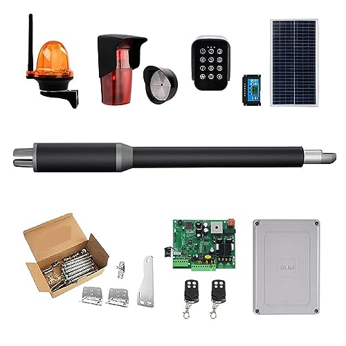 Einzelschwingender automatischer Türöffner – 10 Fuß lang, 450 Pfund Solar-Wifi-Steuerung, elektrischer Türöffner(Pink) von JOLIANE