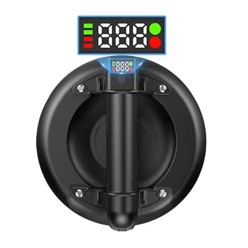 Elektrischer Vakuum-Saugnapf, 20,3 cm, 250 kg Tragkraft, robuster Vakuumheber for Granit, Fliesen, Glas, manuelles Heben, kraftvoll Elektrischer Vakuum-Saugnapf, 20,3 cm, 250 kg Tragkraft, robuster Vakuumheber for Granit, Fliesen, Glas, manuelles Heben, kraftvoll von JOLIANE