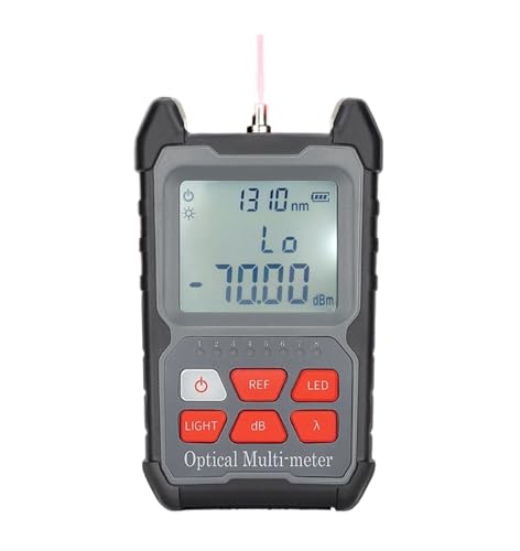 Mini-Handheld OPM Tragbarer High-End-Trockenbatterie-Glasfaser-Leistungstester Optischer Leistungsmesser -Netzwerktester von JOLIANE