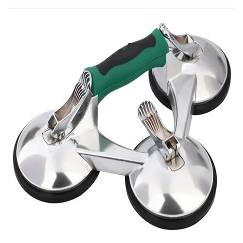 Vakuum-Saugnapf, Glasheber, Keramikfliesen-Saugerplatte, horizontale Saugkraft, 10–120 kg, Nahtsetzer, Bauwerkzeug(3 claws) von JOLIANE